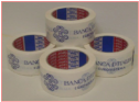 Nastri adesivi PVC personalizzati con logo e descrizioni